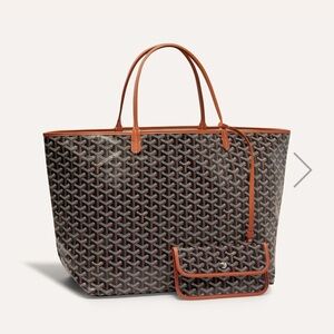 Goyard 2023 Goyardine St. Louis PM w/pouch. No tags included.